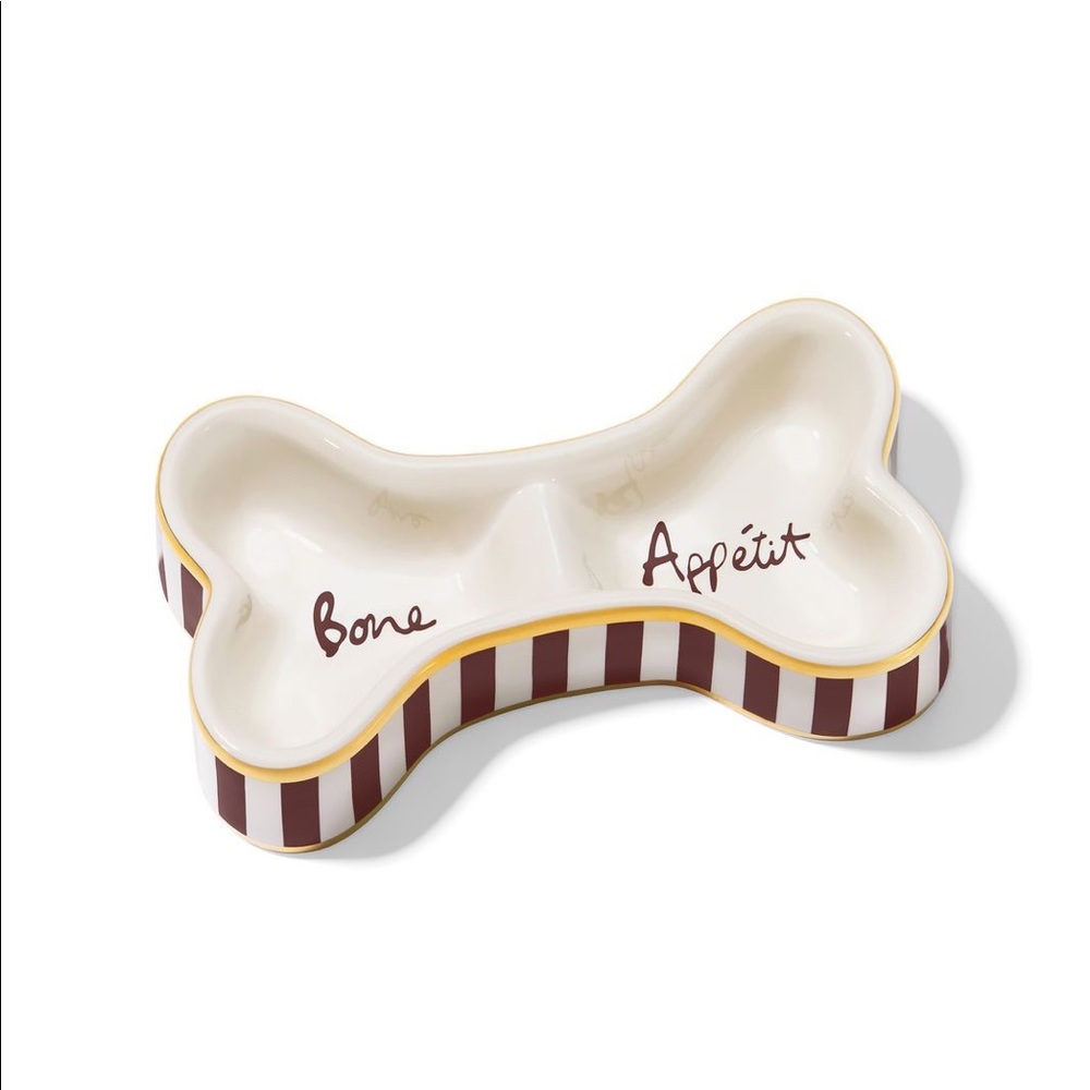 Henri Bendel double dog bowl. Collector item